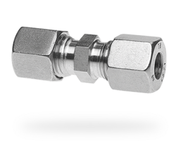 Giunto con anello di taglio diritto - connettore per eØ 8 mm diritto 