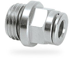 Tube connector G1/4 male for tube oØ 6 mm straight