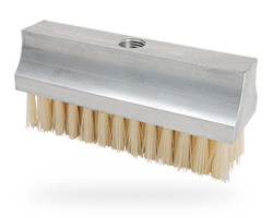 Cepillo lubricador hasta +180 °C 100 x 30 mm G1/4i rosca de empalme superior